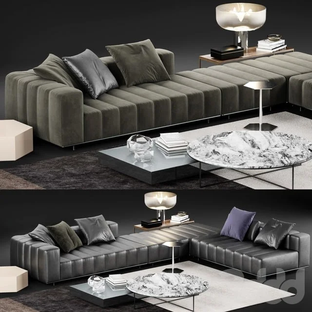 Minotti Freeman Tailor Sofa 3